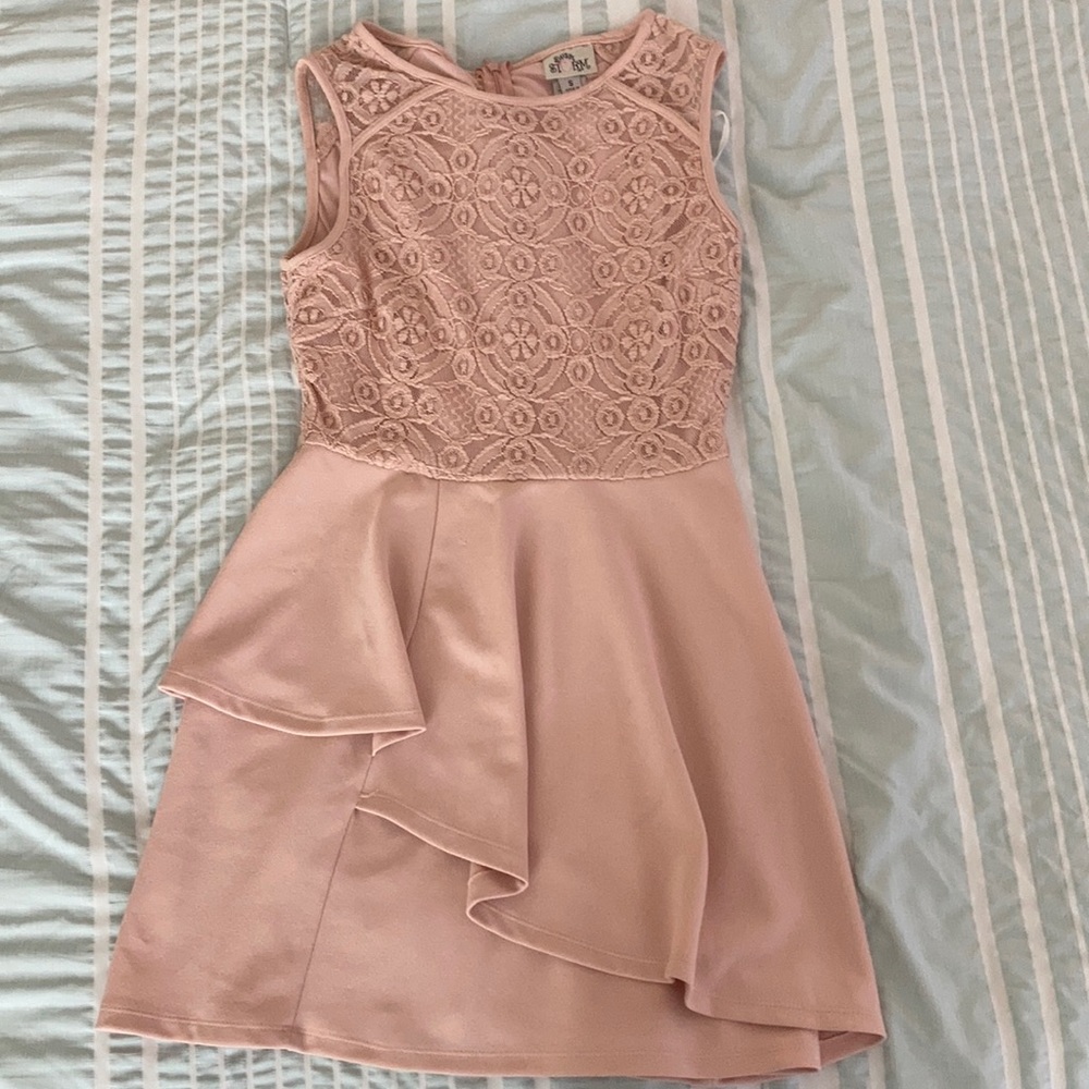 Pink Lace Dress